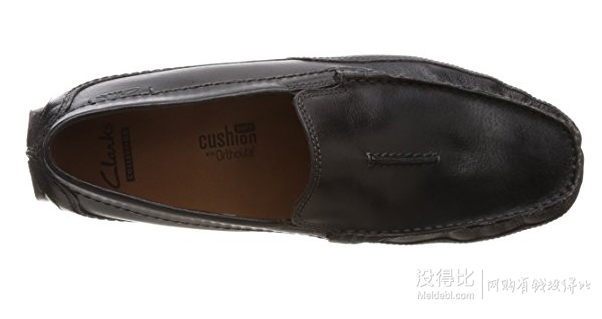 prime會(huì)員日！Clarks Ashmont Race 男士休閑鞋 黑色    到手約￥331