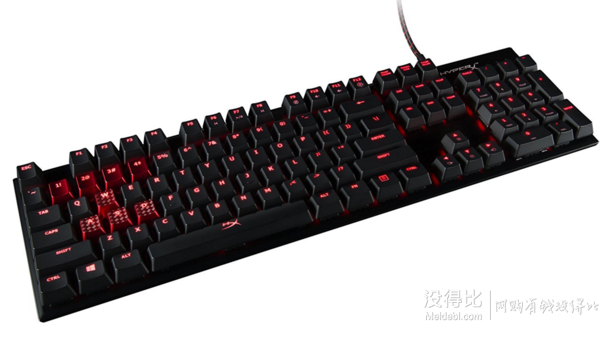 限Prime會員！HyperX Alloy FPS專用鍵帽Cherry MX 機械鍵盤 青軸