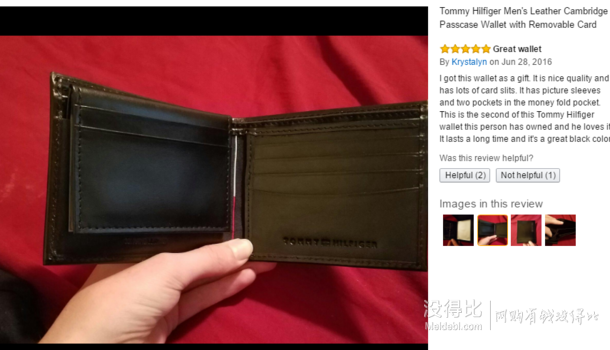 Prime會員日！TOMMY HILFIGER Cambridge 男款真皮錢包