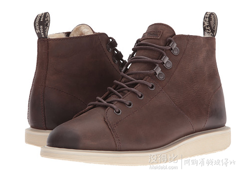 Dr. Martens 中性真皮加絨中幫女靴 