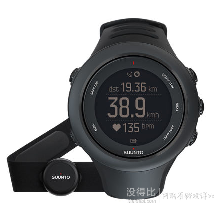 SUUNTO 頌拓 Ambit3 Sports 運(yùn)動(dòng)腕表 含心率帶    1314.6元包直郵
