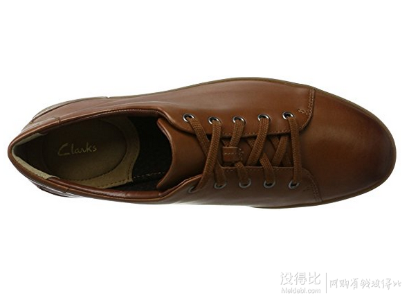 新品上架！Clarks 其樂 Stanway男士真皮系帶休閑鞋