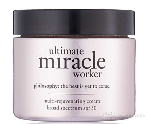 Philosophy自然哲理 Ultimate Miracle Worker女士用多效修護(hù)霜 SPF30 60ml