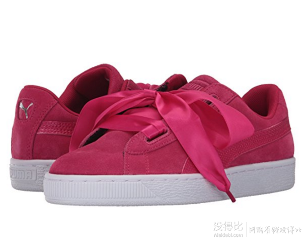 PUMA 彪马 Heart Snk蝴蝶结大童板鞋