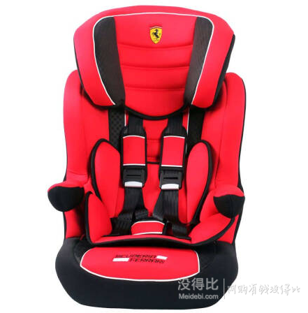 Ferrari 法拉利 TCV-S2100 儿童安全座椅 红黑色  199元（299-100）