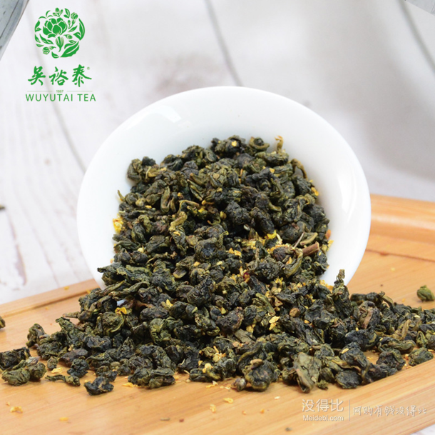 中華老字號(hào)，吳裕泰 特種桂花烏龍茶 60g/罐49.9元包郵