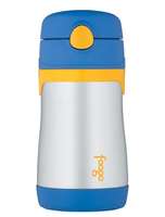 Thermos 膳魔师 Foogo 宝宝第三阶段 不锈钢吸管防漏保温杯 330ml