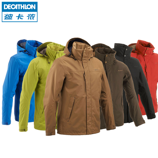 decathlon 迪卡侬 冲锋衣 男 单层薄款 quechua 99元