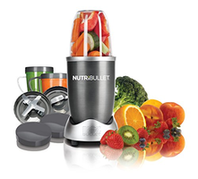 Nutribullet NBR-1201 12件式食物搅碎机/榨汁机 灰色(600瓦)