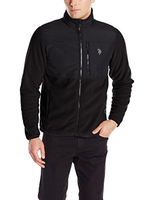 大码好价!U.S. Polo Assn. 男式抓绒外套