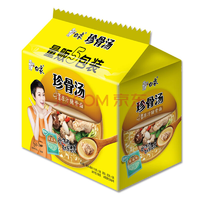 砖石会员:白象 珍骨汤原汁猪骨面 114g*5包