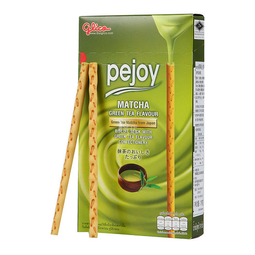 pejoy格力高抹茶味注心饼干39g盒泰国进口可满199100