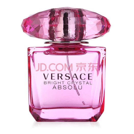versace范思哲brightcrystalabsolu致臻粉钻女士香水30ml268元包邮