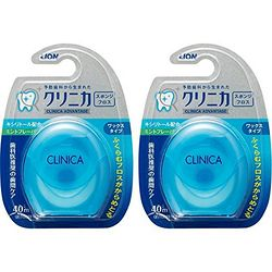  LION 獅王 CLINICA 尼龍質(zhì)海綿膨脹牙線 40m*2 