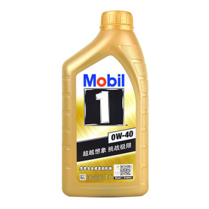 Mobil 美孚 1號 全合成機油 0w40 1L