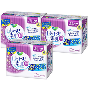 花王 F系列 超薄日用護(hù)翼衛(wèi)生巾25cm 17片*3