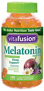 Vitafusion 小熊糖 Melatonin Gummies 褪黑素軟糖 3mg 140粒 