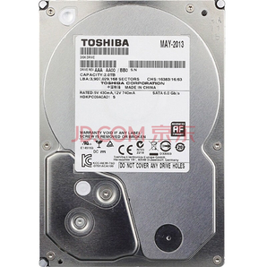 12日0点！ TOSHIBA 东芝 DT01ACA300 3TB SATAIII 机械硬盘（7200RPM）