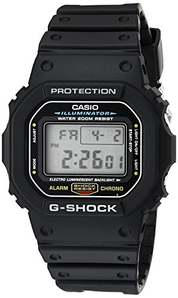 中亞Prime會(huì)員！ Casio 卡西歐 G-SHOCK DW5600E-1V 經(jīng)典電子手表