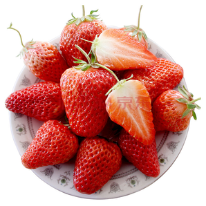 鲜为天 辽宁丹东奶油草莓 900g-1000g