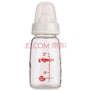 pigeon 贝亲 AA87 标准口径 玻璃奶瓶 120ml