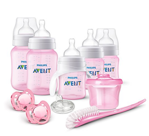 两色好价！Philips AVENT 新生儿防胀气奶瓶套装