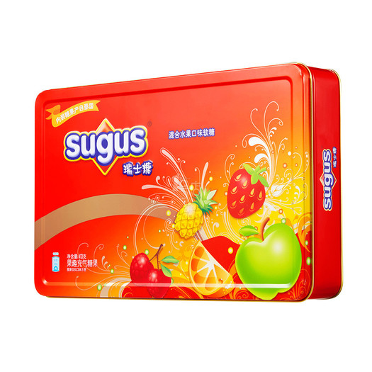 sugus 瑞士糖 混合水果口味软糖 413g