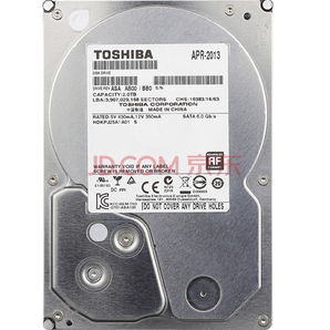 19日0点： TOSHIBA 东芝 3TB 5940转32M SATA3 监控级硬盘（DT01ABA300V） 499元包邮