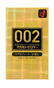 OKAMOTO 岡本0.02 超薄避孕套安全套 黃金版 6只裝