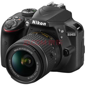 Nikon尼康  D3400 入门单反相机AF-P DX