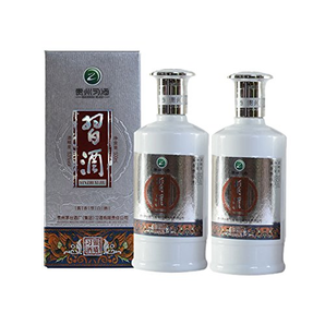 習(xí)酒 53度銀質(zhì)500ml*2(送禮袋)