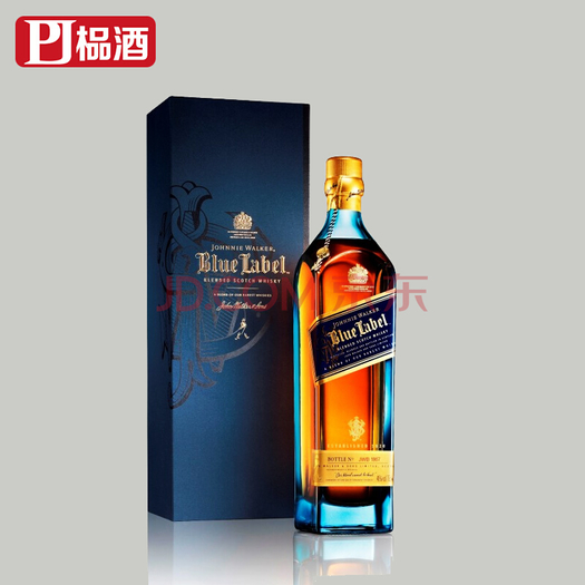 johnnie walker 尊尼获加 调配型苏格兰威士忌 蓝牌 750ml 695元包邮