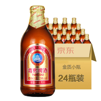 tsingtao青岛啤酒金质小棕金11度296ml24瓶77元