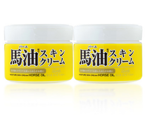 LOSHI 馬油 北海道 馬油面霜 220g *2罐
