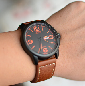 歷史低價(jià)，妹紙曬單！CITIZEN 西鐵城 Eco-Drive BM8475-26E 男士光動能時(shí)尚腕表