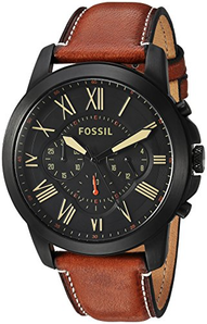 FOSSIL FS5241 古典伯爵三眼式計時腕表