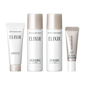 ELIXIR 怡麗絲爾 美白提亮 旅行4件套