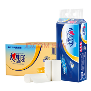 心相印 心柔系列 卷紙3層100g*40卷（整箱銷(xiāo)售）    44.95元