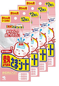 KOBAYASHI 小林制药 婴儿用散热贴 0-2岁 12片*4