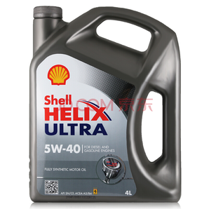 Shell 壳牌 Helix Ultra 超凡灰喜力 SN 5W-40 全合成机油 4L *2件    322.98元（每件161.49元）