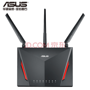ASUS 华硕 RT-AC86U 双频千兆无线路由器（MU-MIMO、2900Mbps）    799元包邮（立减）