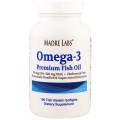 MadreLabs Omega-3 高级鱼油 鱼胶软胶囊100粒