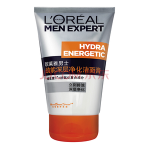 歐萊雅 男士勁能深層凈化潔面膏 100ml