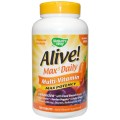 Nature'sWay Alive!最大效力 多种维生素 不添加铁 180片