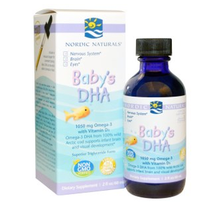 Nordic Naturals Baby's DHA，挪威小魚(yú) 含維生素D3 60ml