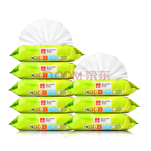 14点：好孩子（Goodbaby）橄榄滋养婴儿卫生湿巾80片（带盖）8连包