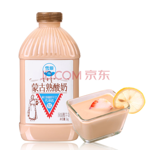 限京津： 雪原 蒙古熟酸奶 风味酸乳 1kg