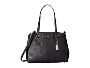 COACH 蔻馳 Stamped Snakeskin Stanton Carryall 女士手提斜挎包