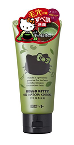 湊單！ROSETTE Hello Kitty合作款 限定版 宇治抹茶小豆 洗面奶 120g