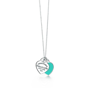 prime会员！Tiffany 蒂芙尼 美国品牌 蓝心珐琅系列珠式项链 s925银27125107